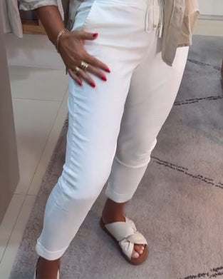 Bleistifthose lässig Kordelzug