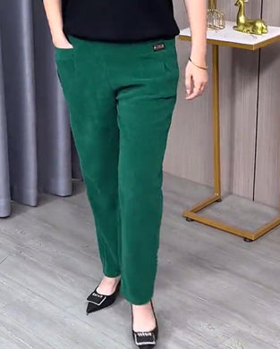 Einfarbige Stretch-Skinnyhosen