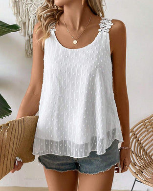 Weste Einfarbig Schulterriemen