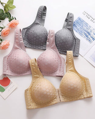 BH mit Vorder-Verschluss und stützendem Halt