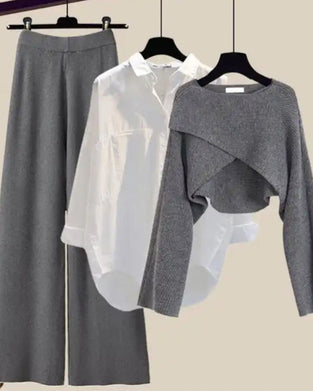 Dreiteiliges, einfarbiges Kreuz-Set