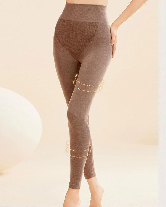 Leggings Einfarbig Hochtailliert