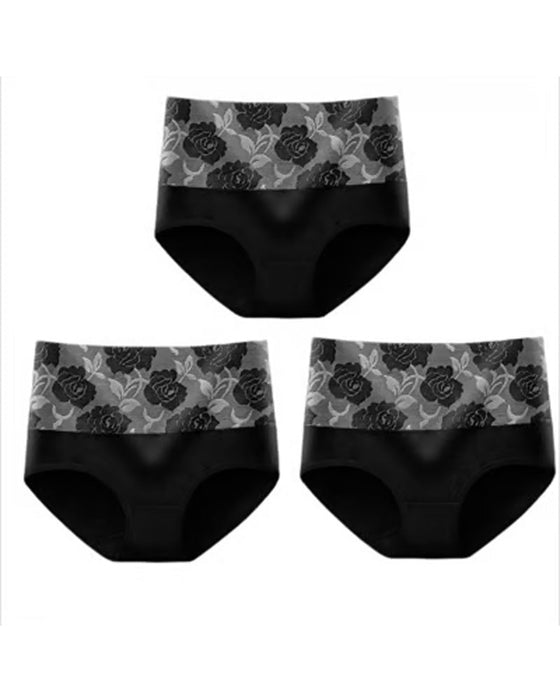 🔥 Damen-Slip Mit Hoher Taille Und Bauchkontrolle Aus Reiner Baumwolle In Übergröße