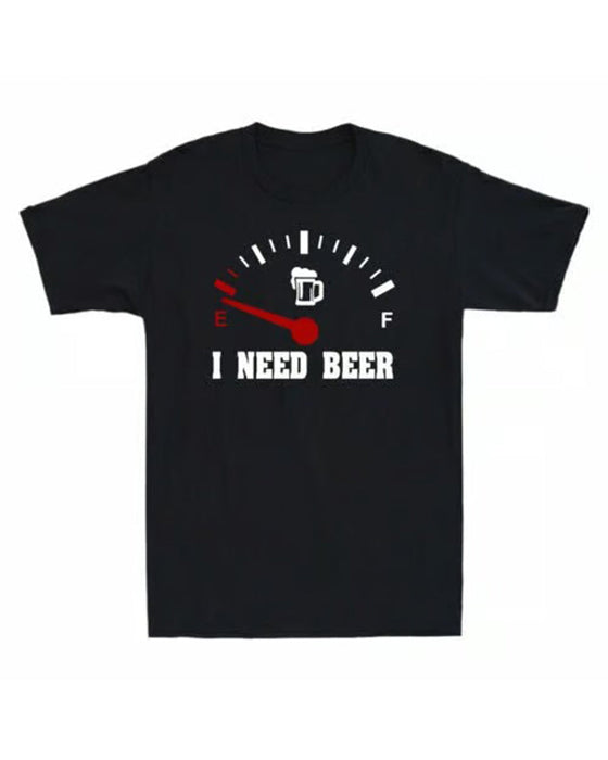 T-Shirt Herren Sanduhr Print