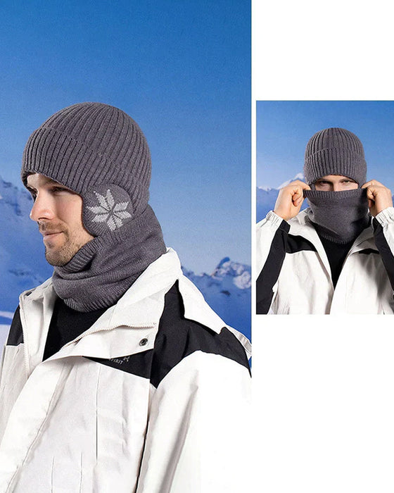 Wintermütze, Schal, Warme Strickmütze