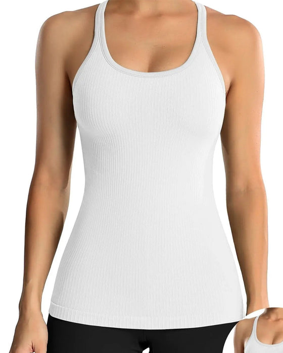 Tanktop Mit Eingebautem Bh Und Racerback