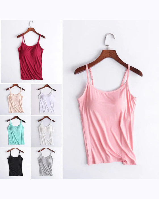 Tanktop mit integriertem bh