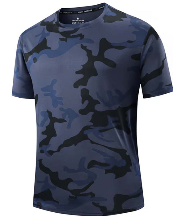 T-Shirt Camo Kurzarm Herren