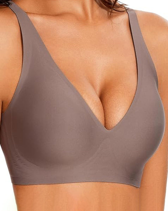 Nahtloser Push-Up Bh Ohne Bügel Bequem