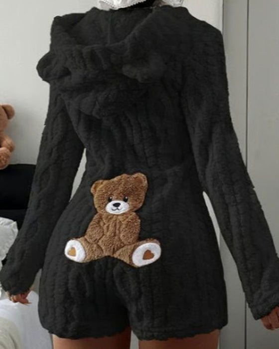 Overall Uni Kapuze Fleece