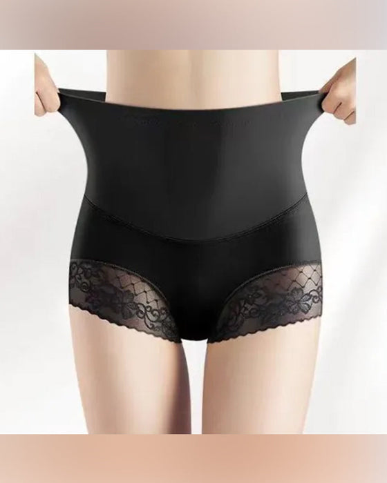 Unterwäsche Seidig Hohe Taille Formend