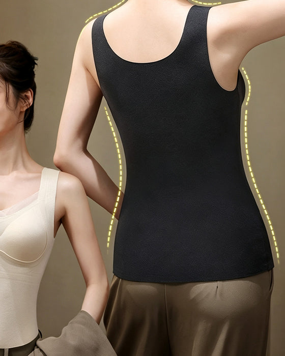 Tanktop Spitze Einteilig Integrierter Bh