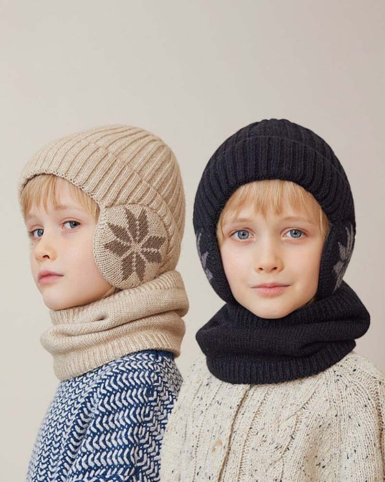 Wintermütze, Schal, Warme Strickmütze