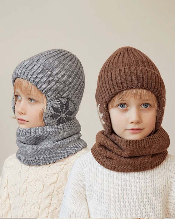 Wintermütze, Schal, Warme Strickmütze