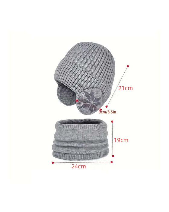 Wintermütze, Schal, Warme Strickmütze