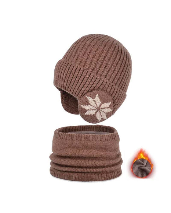 Wintermütze, Schal, Warme Strickmütze