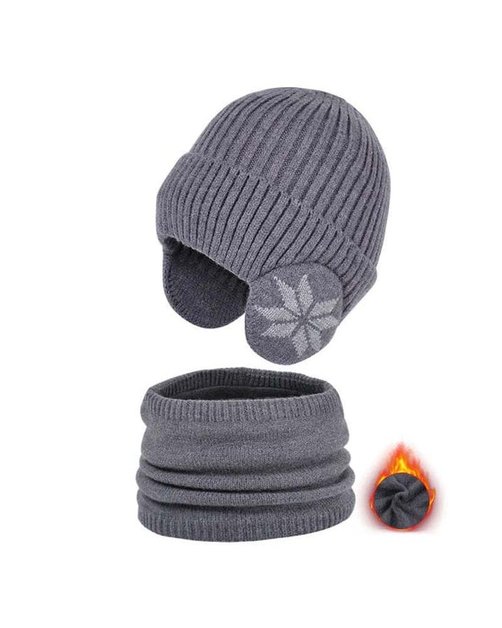 Wintermütze, Schal, Warme Strickmütze