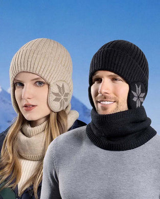 Wintermütze, Schal, Warme Strickmütze