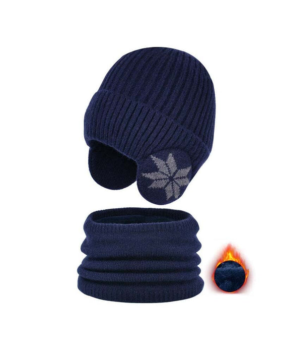 Wintermütze, Schal, Warme Strickmütze