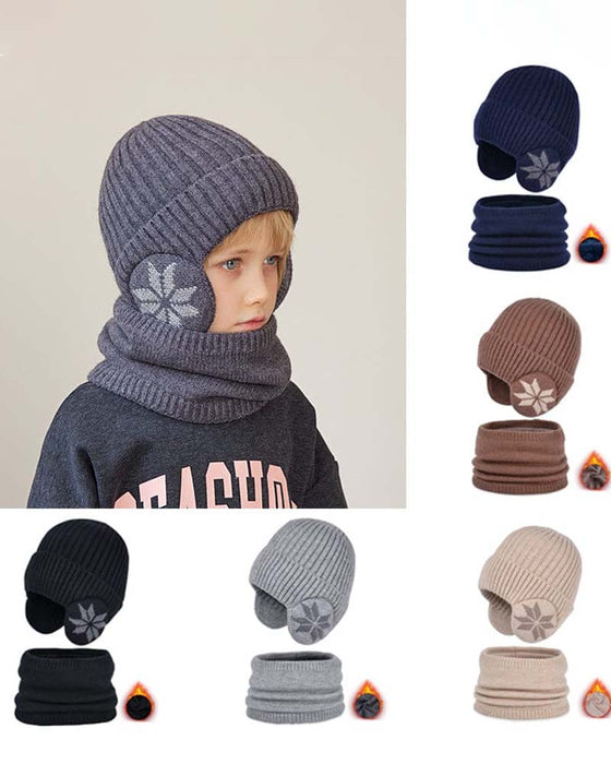 Wintermütze, Schal, Warme Strickmütze