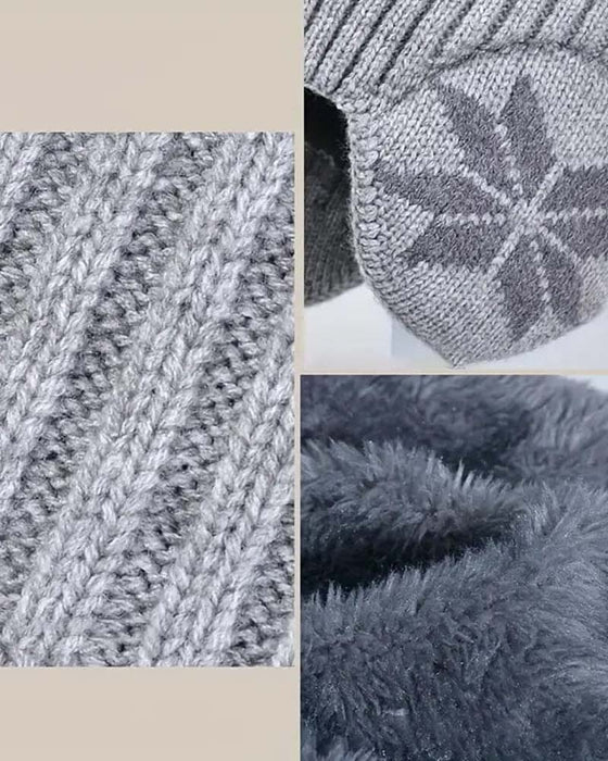 Wintermütze, Schal, Warme Strickmütze