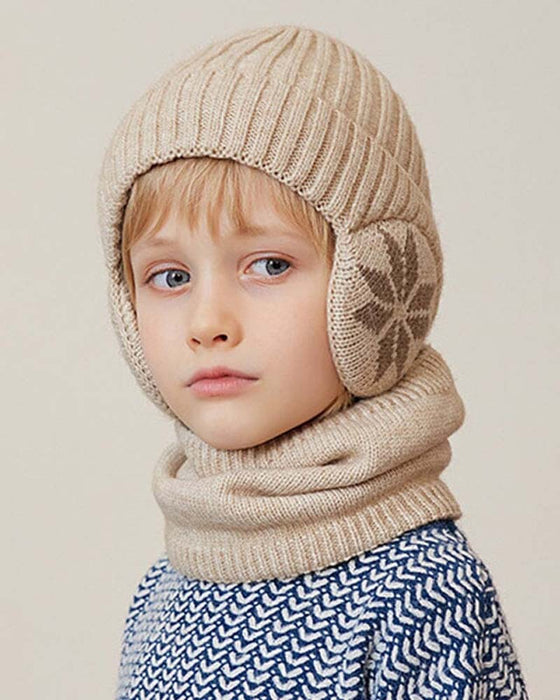 Wintermütze, Schal, Warme Strickmütze