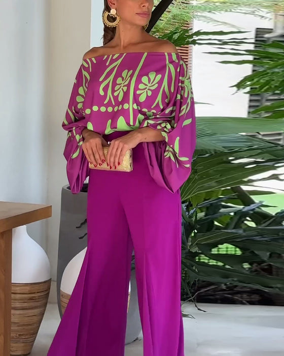 Elegante Damenbluse mit einer Schulter