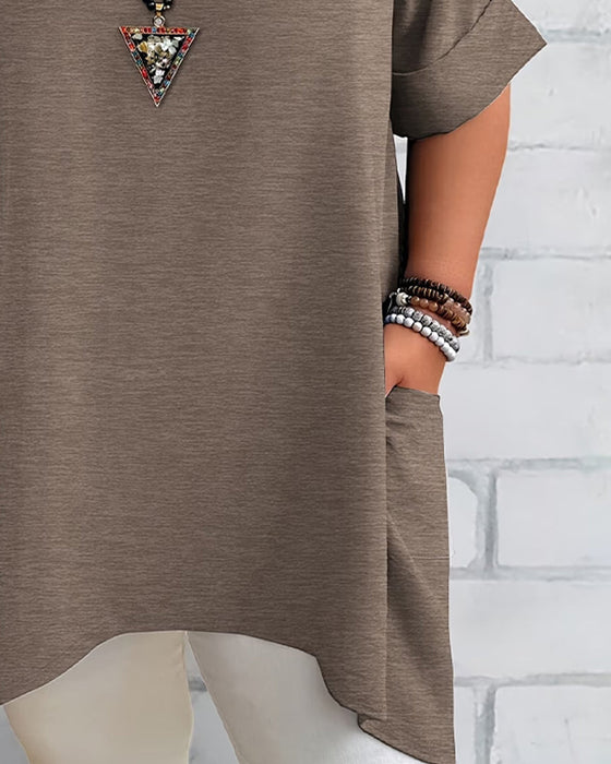 T-Shirt Locker Seitentasche