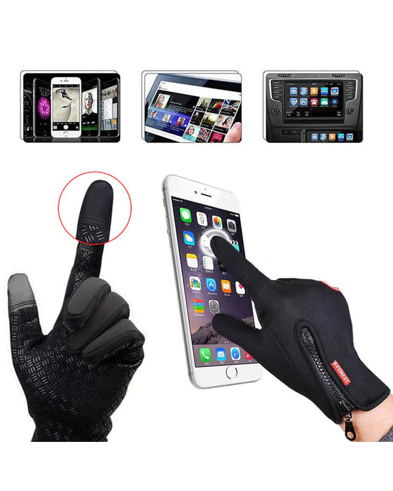 Warme Handschuhe Für Radfahren Skifahren Und Laufen