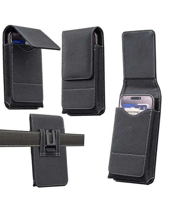 🔥 Gürteltasche Handy-Holster 📱 Mehrfachtasche Lederholster Mit Kartenhalter