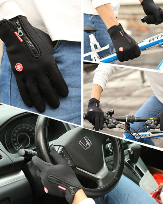 Warme Handschuhe Für Radfahren Skifahren Und Laufen