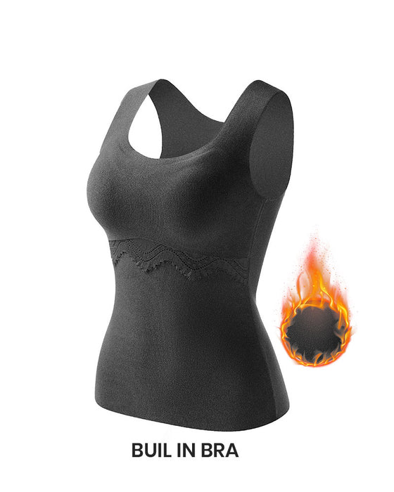 Tanktop Nahtlos Thermisch Integrierter Bh
