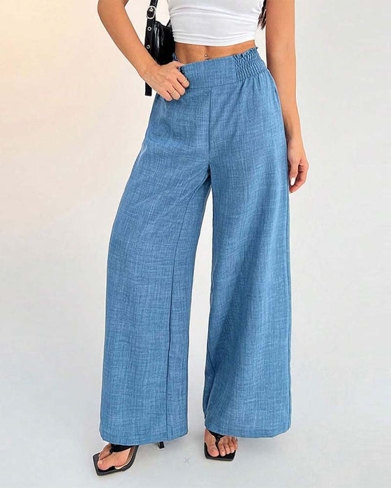 Hose Weit geschnitten Stilvoll Casual
