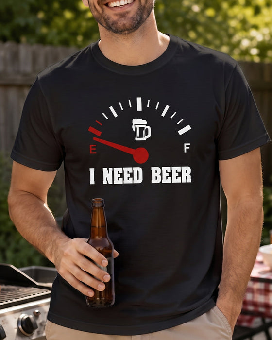 T-Shirt Herren Sanduhr Print