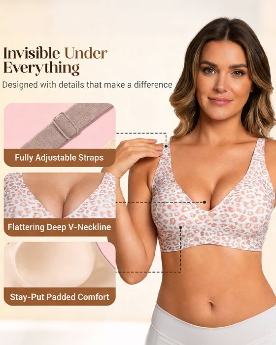 Nahtloser Push-Up Bh Ohne Bügel Bequem