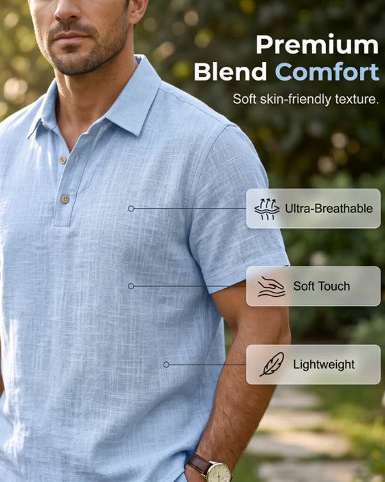 Set Polo Oberteil Capri Hose