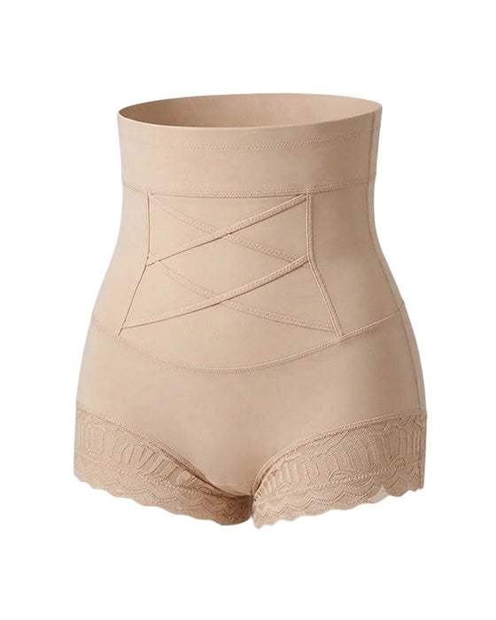 Damen-Shapewear-Slips Mit Kreuz-Bauchkontrolle