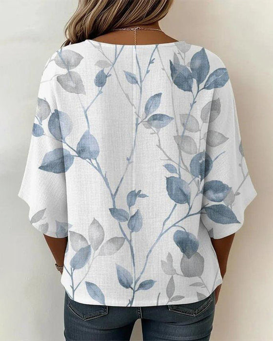 Bluse Locker Tintenwäsche