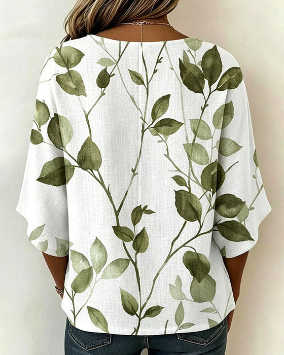 Bluse Locker Tintenwäsche