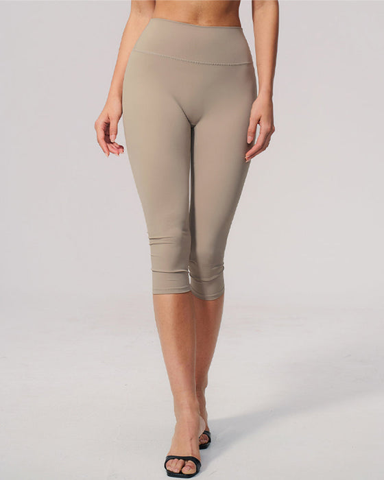 Leggings Yoga Hohe Taille Mittel