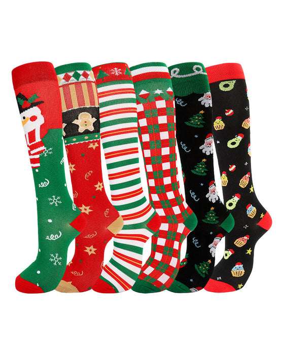Socken Hoch Elastisch Wade