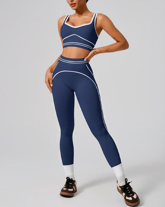 Set Sport Tank Hohe Taille Yoga