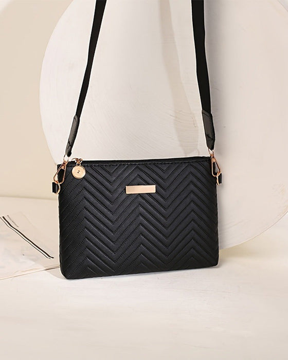 Tasche Wellen Muster Damen