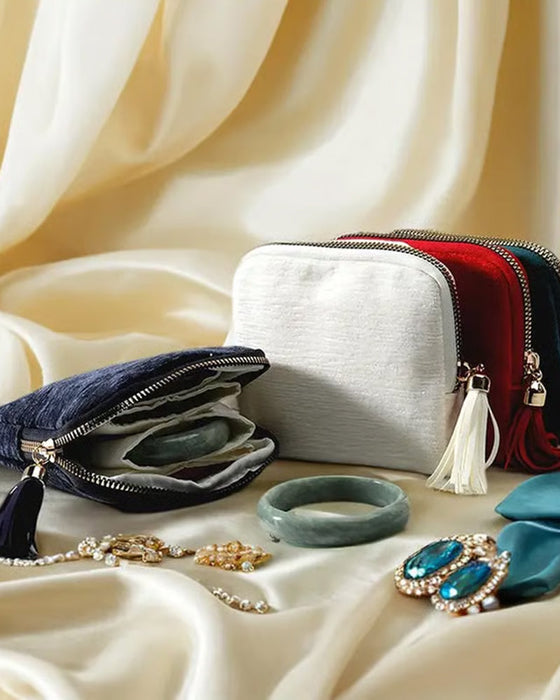 Beutel Fransenschmuck Aufbewahrung