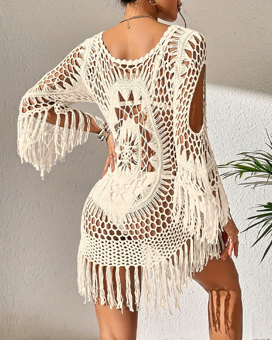 Strandoverwurf Mit Ausgeschnittenem Camisole