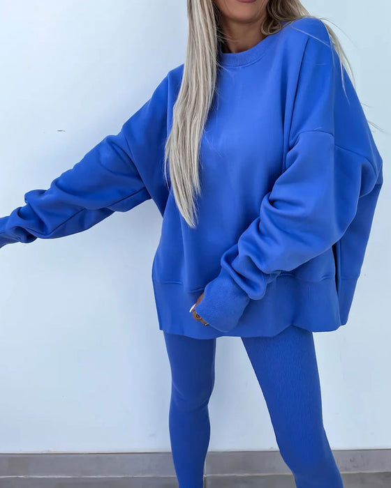Set Slim Hose Locker Sweatshirt