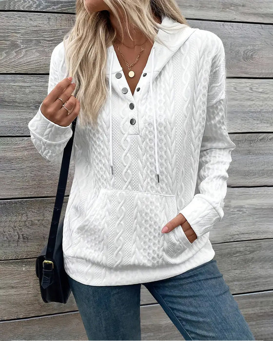 Kapuzenpullover Mit Kordelzug