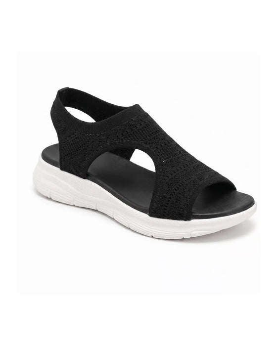 Zehenausschnitt Flyknit Sandalen