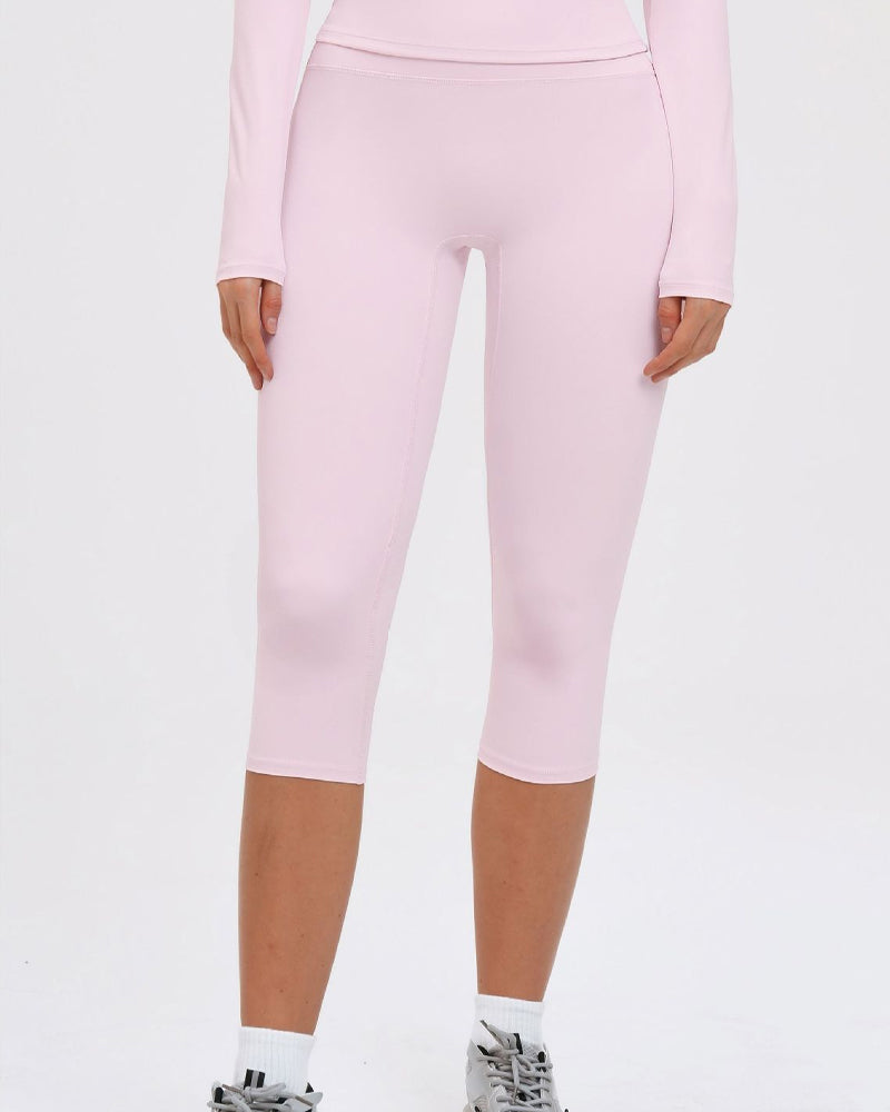 Leggings Yoga Hohe Taille Mittel