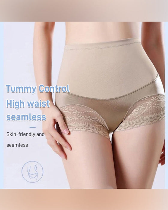 Unterwäsche Seidig Hohe Taille Formend